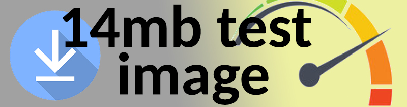 14Mb Download Test Image