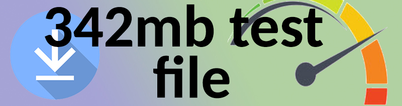 342Mb Download Test File